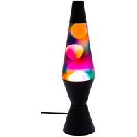 MENKIND Graffiti Lava Lamp - Multicolour, Orange,Black,White,Blue,Patterned