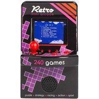 MENKIND Retro Mini Arcade Portable Video Game System, Black