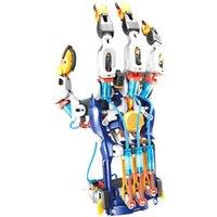 MENKIND Hydraulic Cyborg Hand Construction Kit, White,Blue