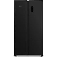 MONTPELLIER MSBS442K American-Style 60/40 Fridge Freezer - Black, Black