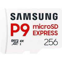 SAMSUNG P9 Express microSD Express Memory Card - 256 GB, White
