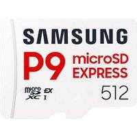 SAMSUNG P9 Express microSD Express Memory Card - 512 GB, White