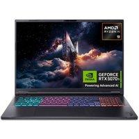 ACER Nitro 18 AI 18 Refurbished Gaming Laptop - AMD Ryzen AI 9, RTX 5070 Ti, 1 TB SSD (Excellent Condition), Black