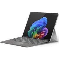 Microsoft 13 Refurbished Surface Pro, Copilot+ PC - Snapdragon X Plus, 256 GB SSD, Platinum (Excellent Condition), Silver/Grey