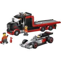 LEGO City 60493 F1 Display Truck with Audi F1 Race Car Set