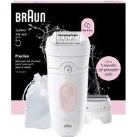 BRAUN Silk-pil 5 5-041 Wet & Dry Epilator - Pink, White,Pink