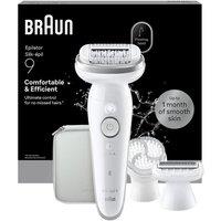 BRAUN Silk-pil 9 SE9-061 Wet & Dry Epilator - Silver, Silver/Grey