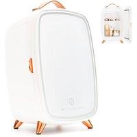RIO Rio Beauty Skincare Fridge with Mirror - White, White