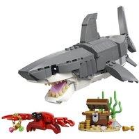 LEGO Creator 31381 3-in-1 Fierce Shark With A Treasure Chest Set
