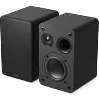 MAJORITY D70X Passive Bookshelf Speakers - Black, Black