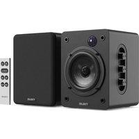 MAJORITY D50X Bluetooth Bookshelf Speakers - Black, Black