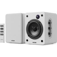 MAJORITY D50X Bluetooth Bookshelf Speakers - White, White