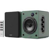 MAJORITY D50X Bluetooth Bookshelf Speakers - Green, Green