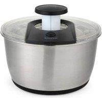 SALTER Expert Salad Spinner Silver, Silver/Grey