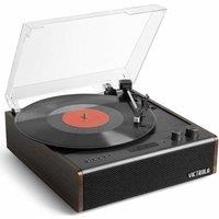VICTROLA Eastwood Signature VTA-73 Belt Drive Bluetooth Turntable - Espresso, Brown