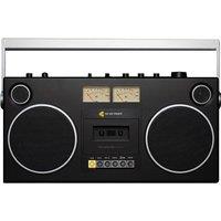We Are Rewind Blaster Curtis Bluetooth Cassette Player - Black, Black