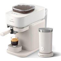 PHILIPS Baristina BAR303/00 Bean to Cup Coffee Machine - White, White