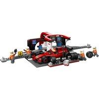 LEGO City 60443 F1 Pit Stop & Pit Crew with Ferrari Car Set