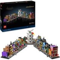LEGO Harry Potter 76444 Diagon Alley Wizarding Shops Set for Adults