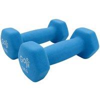 Goji G1KGDB26 Dumbbell - Set of 2, Blue, Blue