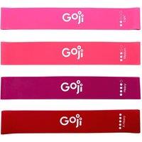 Goji Elastic Resistance Band - Pack of 4, Pink