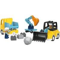 LEGO Duplo 10475 3 in 1 Construction Vehicles Set