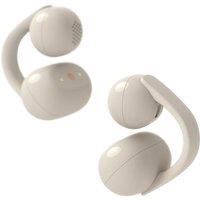 SONY LinkBuds Clip Wireless Bluetooth Earbuds - Greige, Silver/Grey