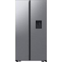 SAMSUNG Bespoke AI Series 7 SpaceMax RS57DG410EM9EU Smart American-Style Fridge Freezer - Silver, Silver/Grey