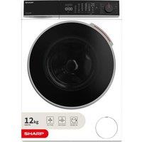 SHARP ES-NFL214CWDA-EN 12 kg 1400 Spin Washing Machine - White, White