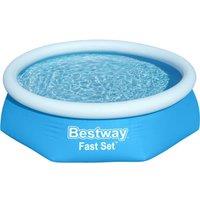 LAY-Z-SPA Fast Set 8' x 24" Inflatable Pool - Blue