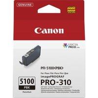 CANON PFI-5100PBK Black Ink Cartridge, Black