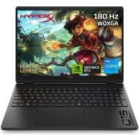 HP HyperX OMEN 15.3" Refurbished Gaming Laptop - IntelCore i7, RTX 5060, 1 TB SSD (Very Good Condition), Black