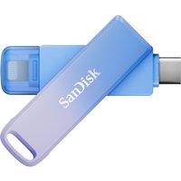 SANDISK Creator USB Type-C Memory Stick - 256 GB, Lilac-Blue Ombre, Blue