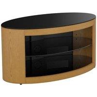 AVF Buckingham 800 mm TV Stand for up to 40" TVs - Oak, Clear