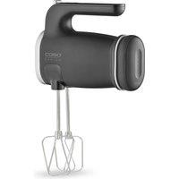 CASO Click & Mix 3630 Cordless 8-Speed Hand Mixer - Matte Silver & Black, Black