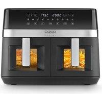 CASO DuoChef Air Fryer - Black & Silver