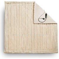 DUUX Yentl Faux Fur Heated Blanket Beige