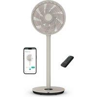 DUUX Whisper Flex 2 13.4" Smart Pedestal Fan - Stone, White