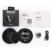 HOHEM 255941 MIC-01 Wireless Microphone - Orange & Black