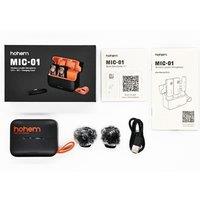 HOHEM 255943 MIC-01 Wireless Microphone - Orange & Black