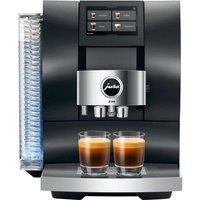 JURA Z10 15703 Smart Bean to Cup Coffee Machine - Aluminium Black, Black,Silver/Grey