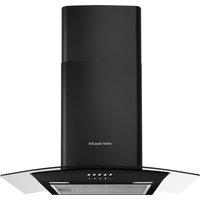 RUSSELL HOBBS RH60GCH92A1B 60 cm Chimney Cooker Hood Black, Black