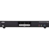ATEN CS1942DP 2-Port USB 3.1 4K HDMI Dual Display KVMP Switch, Black