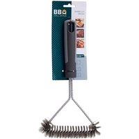 Bbq Equipment Triangle BBQ Cleaning Brush - Black & Grey