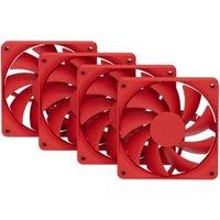 HYTE FA12 120 mm Case Fan - Pack Of 4, Red