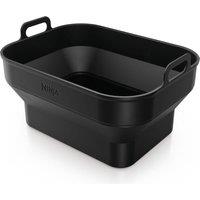NINJA Collapsable Silicone Air Fryer Trays - Pack of 2, Black