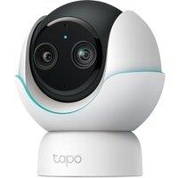 Tp-Link Tapo C840 Dual-Lens Smart Baby Monitoring Camera - Black & White, White,Black
