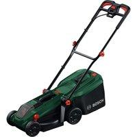 Bosch Rotak 18V-32 Cordless Rotary Lawn Mower - Green & Black, Black,Green
