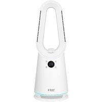 RUSSELL HOBBS RHCBLDL10SM Smart Bladeless Tower Fan - White, White