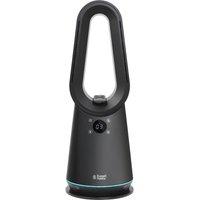 RUSSELL HOBBS RHCBLDL10BSM Smart Bladeless Tower Fan - Black, Black